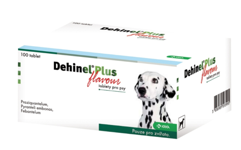 Dehinel Plus Flavour tablety pro psy
