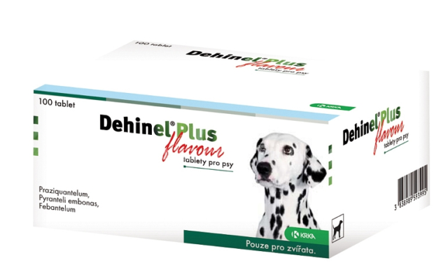 Dehinel Plus Flavour tablety pro psy