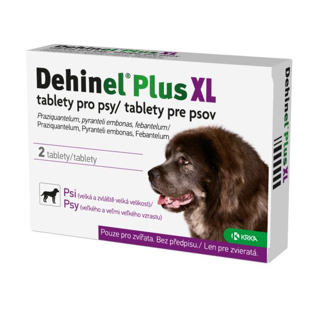 Dehinel Plus XL tablety pro psy