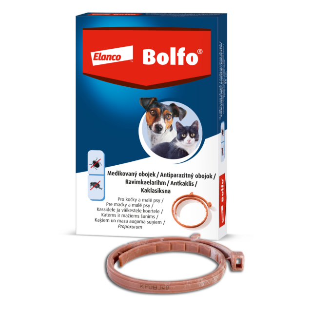 Bolfo 1,234 g medikovaný obojek pro kočky a malé psy