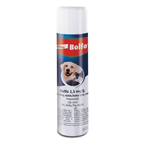 Bolfo 2,5 mg/g kožní sprej, roztok