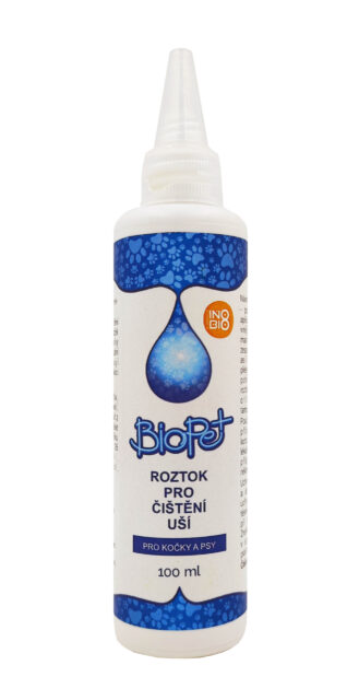 BioPet roztok pro čištění uší