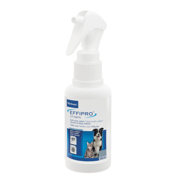 EFFIPRO 2,5 mg/ml kožní sprej, roztok pro kočky a psy
