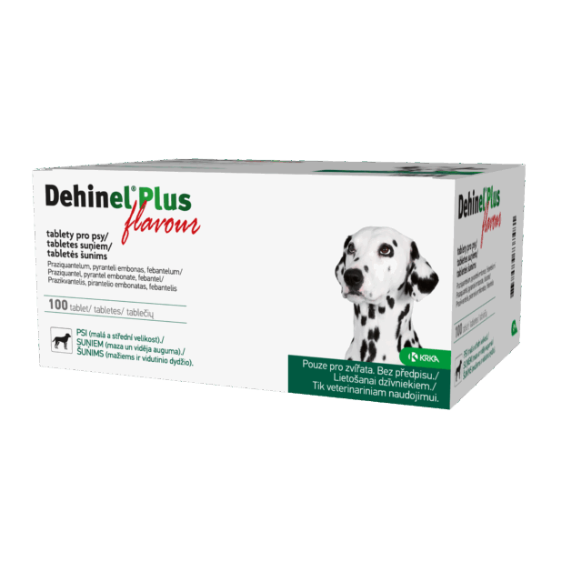 Dehinel Plus Flavour tablety pro psy